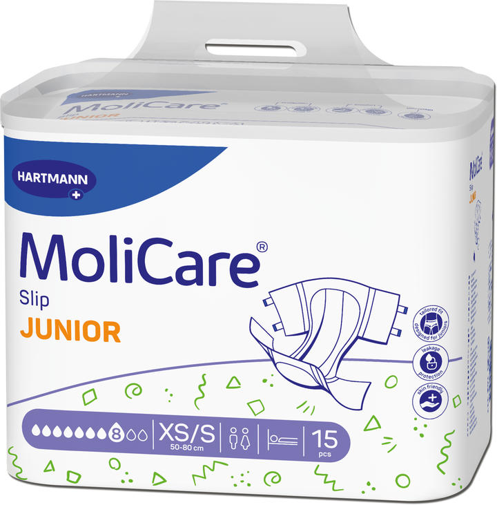 MoliCare Slip Junior 8D XS/S P15 Sde
