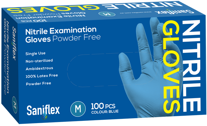 Saniflex Nitrile Exam Gloves - Box of 200