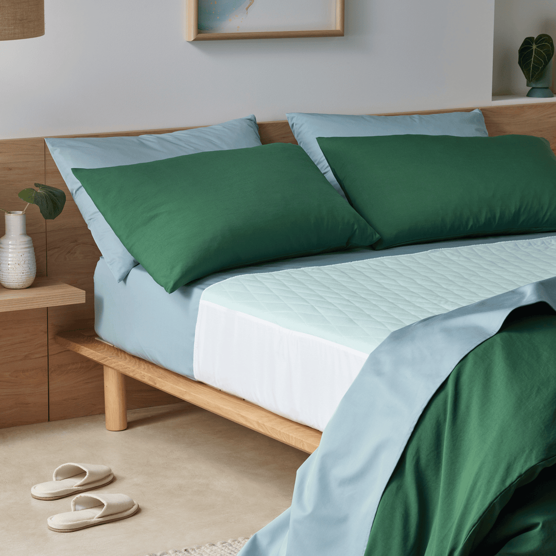 Staydry olive incontinence bundle featuring absorbent Manchester products in a stylish olive color.