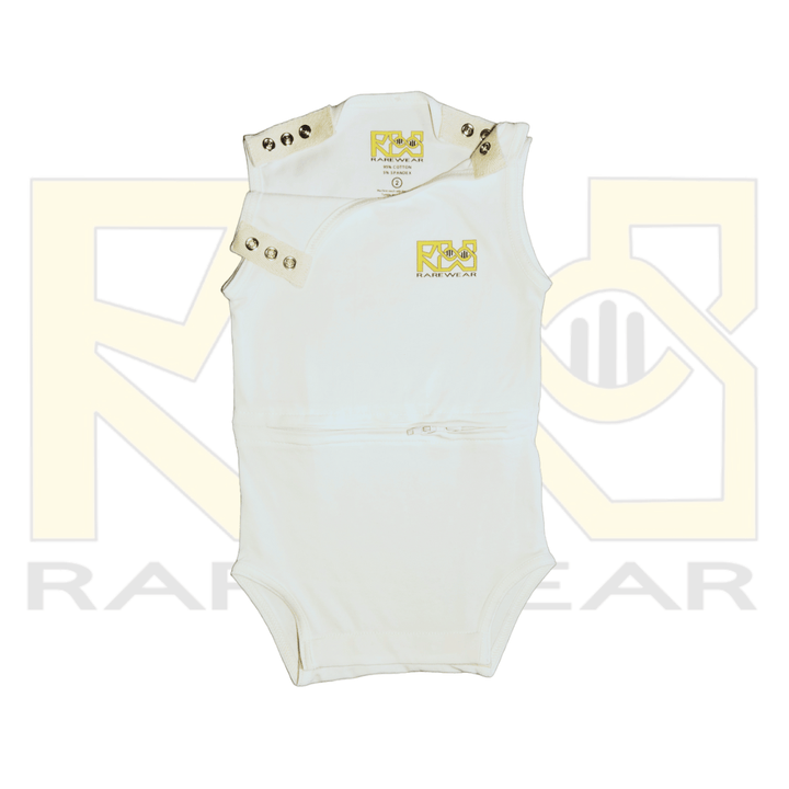 Kids' RareWear OneEase Adaptive BodySuit in soft fabric, featuring a comfortable fit and easy access design.