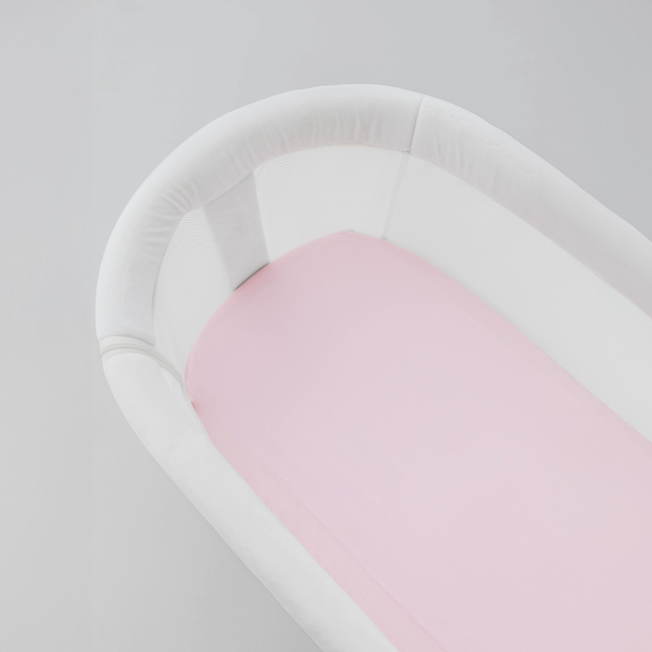 Waterproof Fitted Sheet | Bassinet | Petal - Milk&amp;Bed