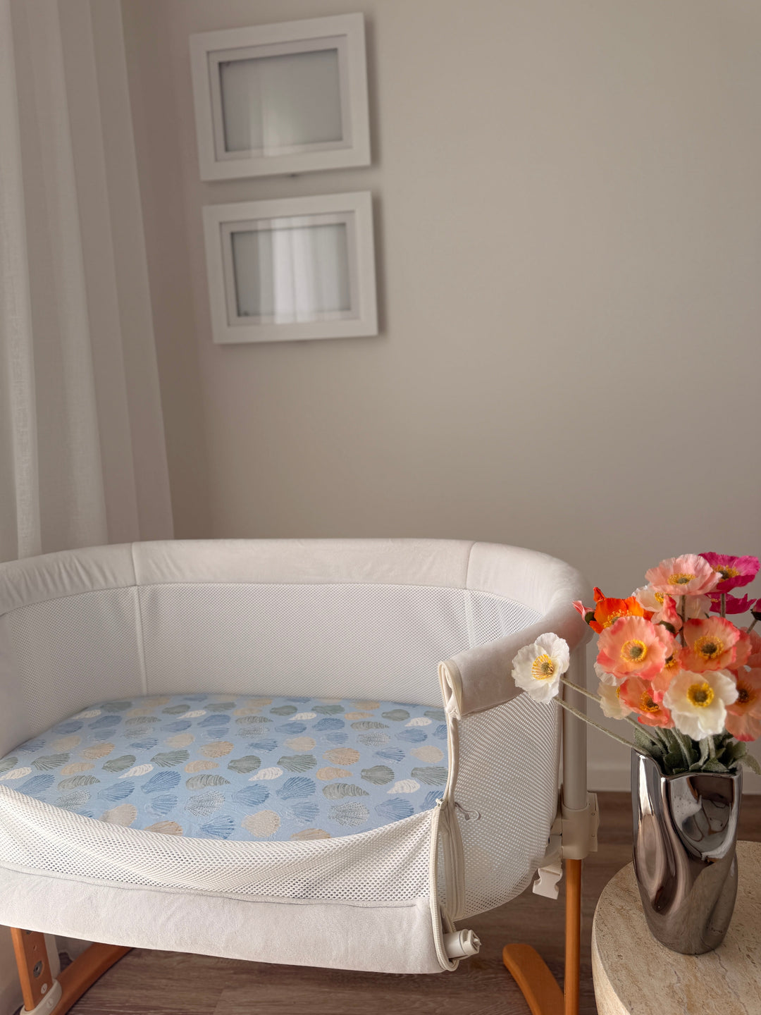Milk&amp;Bed Waterproof Bassinet Fitted Sheet