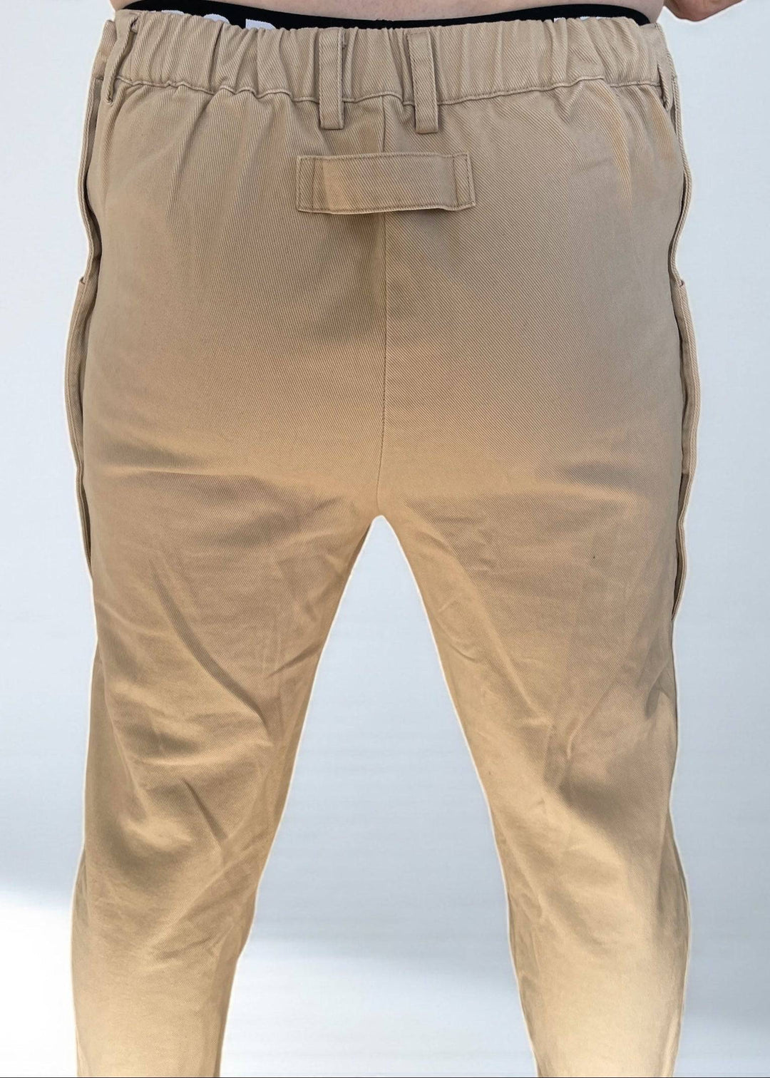 JAM the Label side access cargo pants in a relaxed fit, featuring multiple pockets and a stylish design.