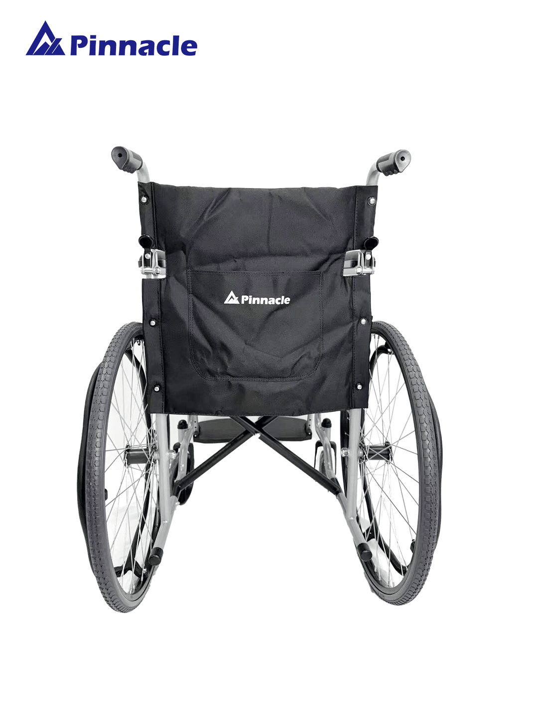 Pinnacle Swift self-propelling wheelchair with lightweight frame and ergonomic design, ideal for mobility and comfort.