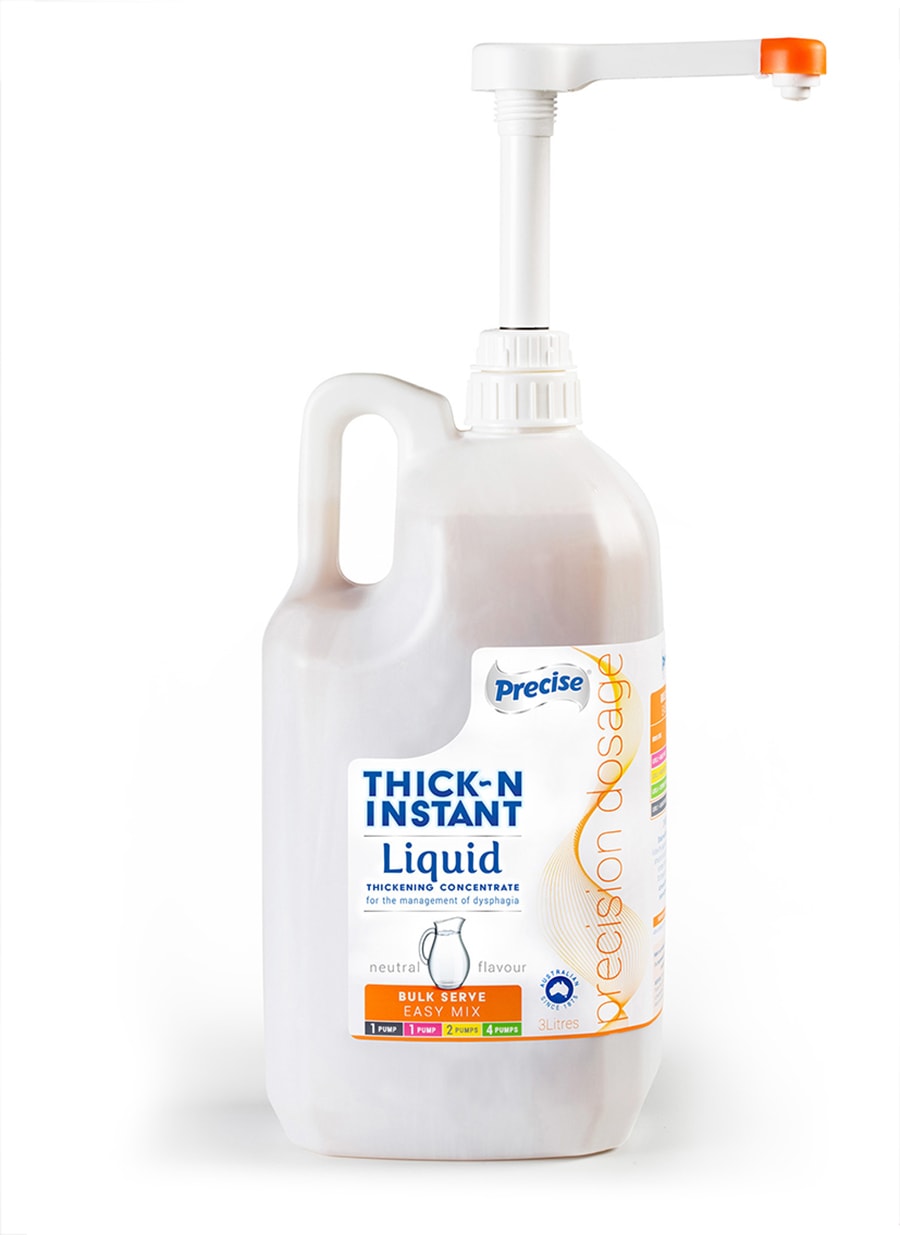 Precise Thick-N INSTANT Bulk Serve Thickener 3L twin pack with orange pump