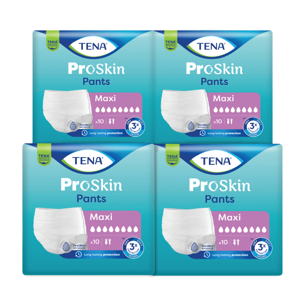 TENA Pants Maxi PROSkin Medium 40 - Day &amp; Night HealthCare