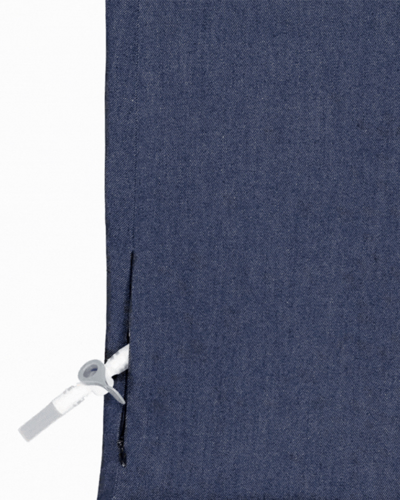 Stephen Seated Jeans for Male Wheelchair Users - Blue - Christina Stephens