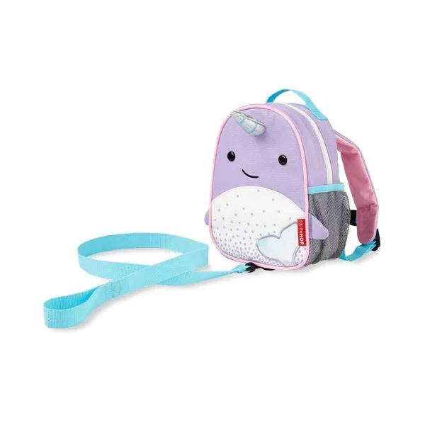 Small Tubie Fun backpack designed for nutrition supplies, featuring adjustable straps and multiple compartments for organization.