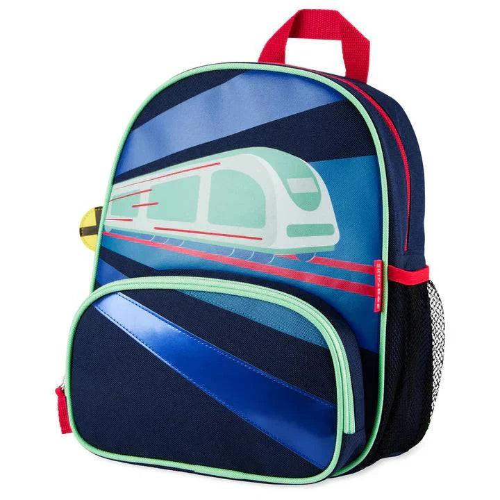 Tubie Fun Modified Backpack for nutrition, featuring adjustable straps and compartments for easy feeding and medication management.
