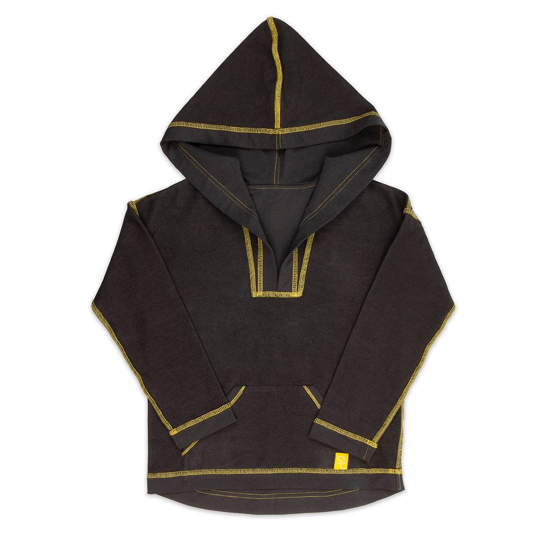 Sanguine Crew kids hoodie in soft fabric, featuring a cozy hood and vibrant color, perfect for casual wear.