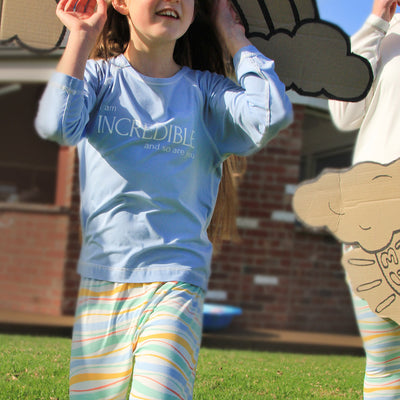 Sanguine Crew- Kids Incredible Long Sleeve Bamboo T-Shirt