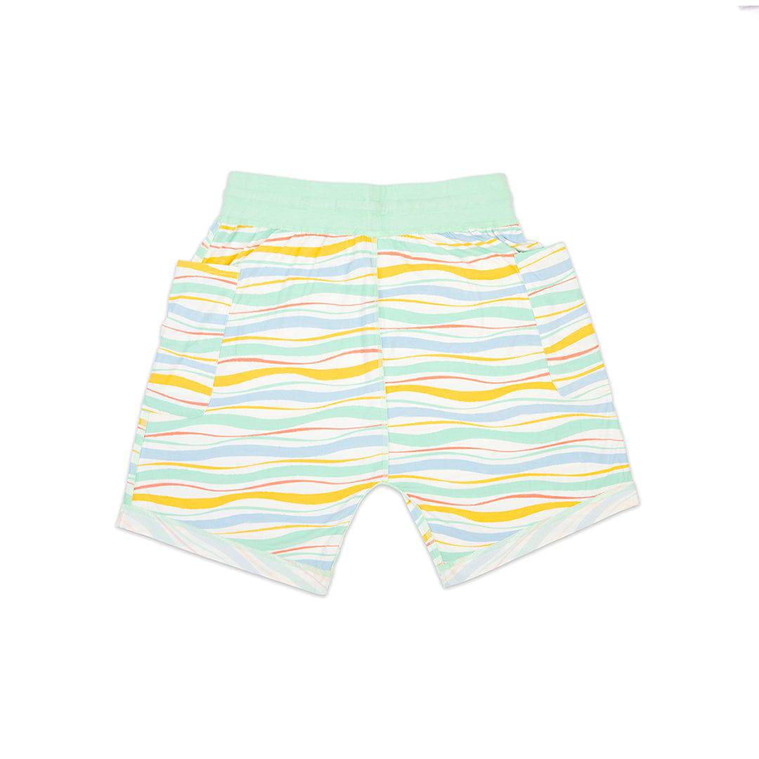 Sanguine Crew bamboo lounge shorts for adults, featuring a comfortable fit and soft fabric in a casual style.