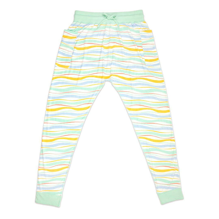 Sanguine Crew bamboo lounge pants for adults, featuring a comfortable and relaxed fit in a soft fabric.