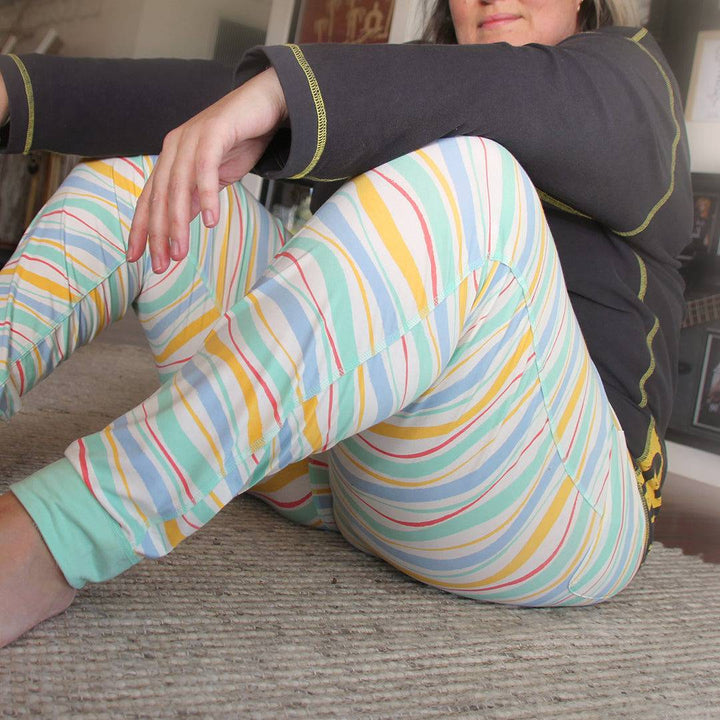 Sanguine Crew bamboo lounge pants for adults, featuring a comfortable fit and soft fabric in a relaxed style.