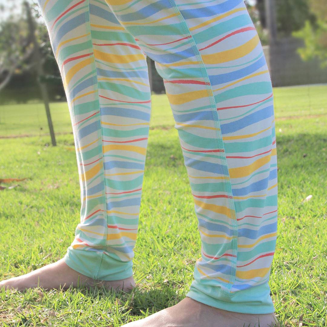 Sanguine Crew adults bamboo lounge pants in soft fabric, featuring a relaxed fit and comfortable waistband.