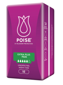 Poise Pads For Bladder Leaks Extra Plus 10 Pack