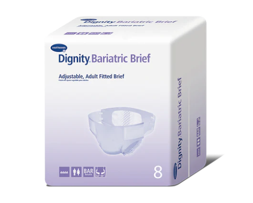 MoliCare Dignity Bariatric continence product, featuring a large, absorbent design for enhanced comfort and protection.