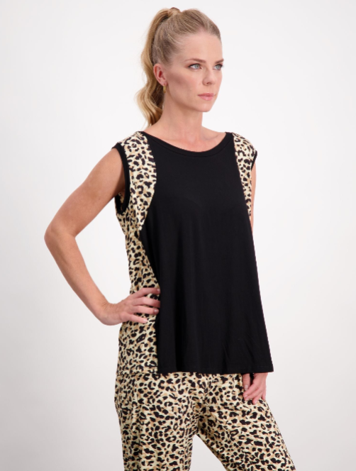Christina Stephens - Lauren Sleeveless Physio Top (Size Medium)