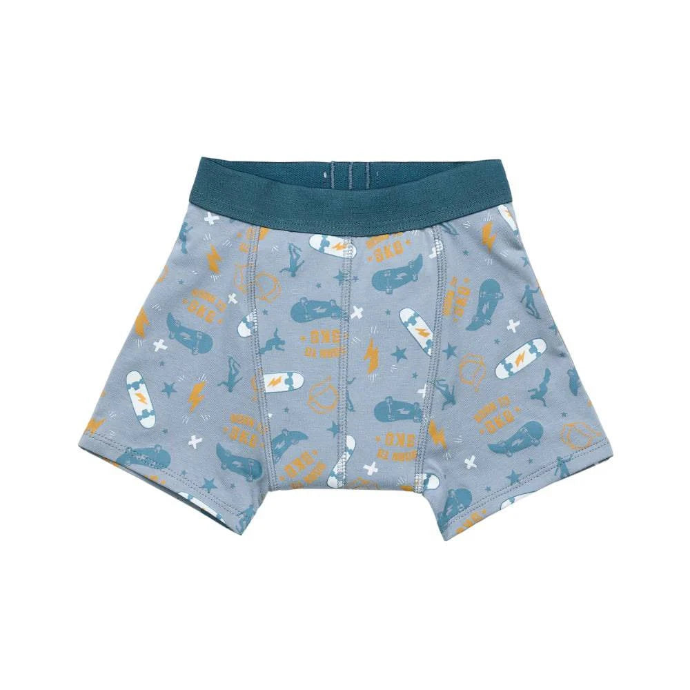 Brolly Sheets Snazzi Pants Night Trainers for boys, featuring a colorful skater design and comfortable fit.