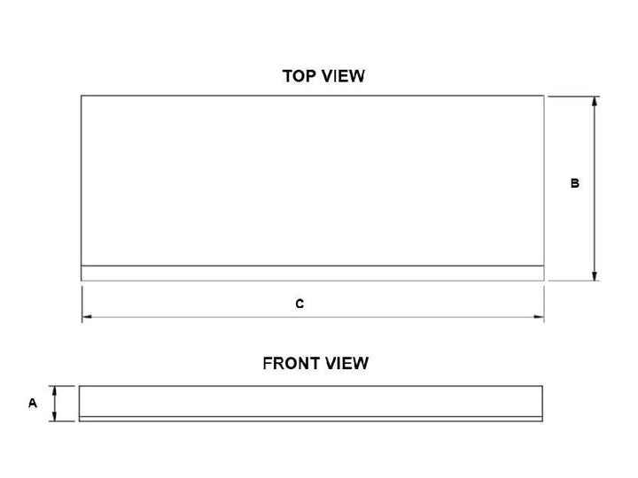 Tyrex 1:10 gradient recycled rubber ramp, 900mm wide, showcasing a sturdy surface for mobility assistance.
