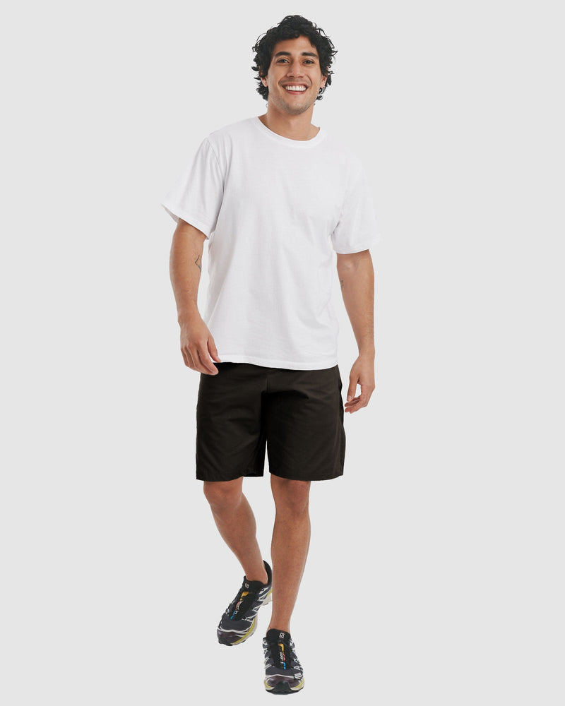 The Side Fastening Chino Shorts - mens - easy to dress. The Shapes United.