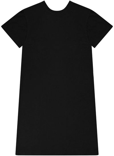 Comfy T-Shirt Dress -Kids T-Shirt Dress - tagless- black- The Shapes United