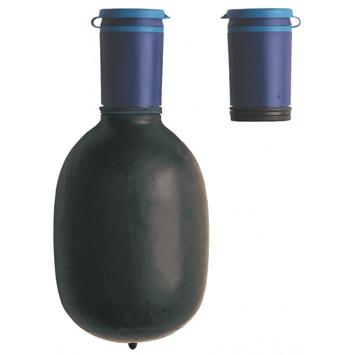 Portable male urinal by Quintro Healthcare, discreet continence aid with ergonomic design for easy use and transport.