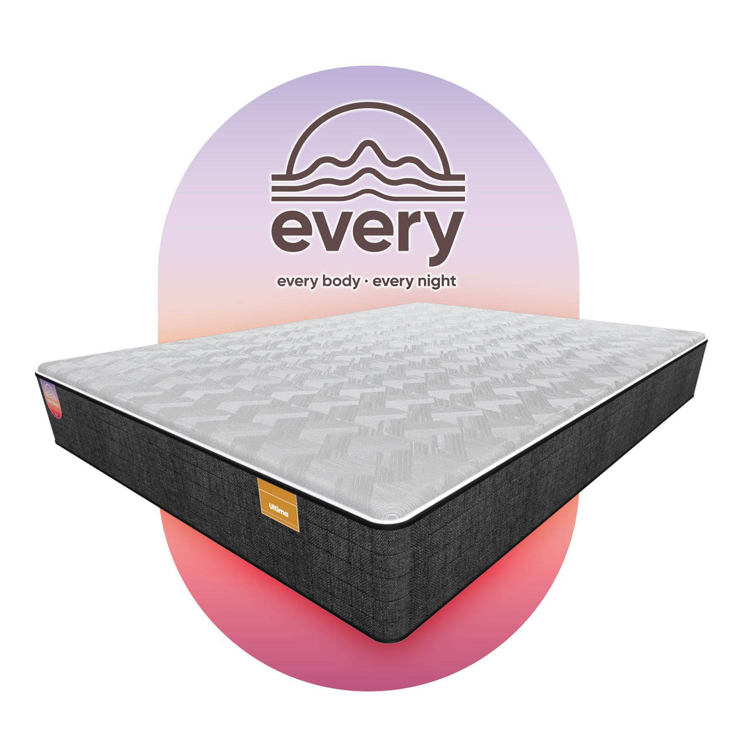 Everysleep Ultima Mattress in care packaging, showcasing a comfortable, supportive bed designed for quality sleep.