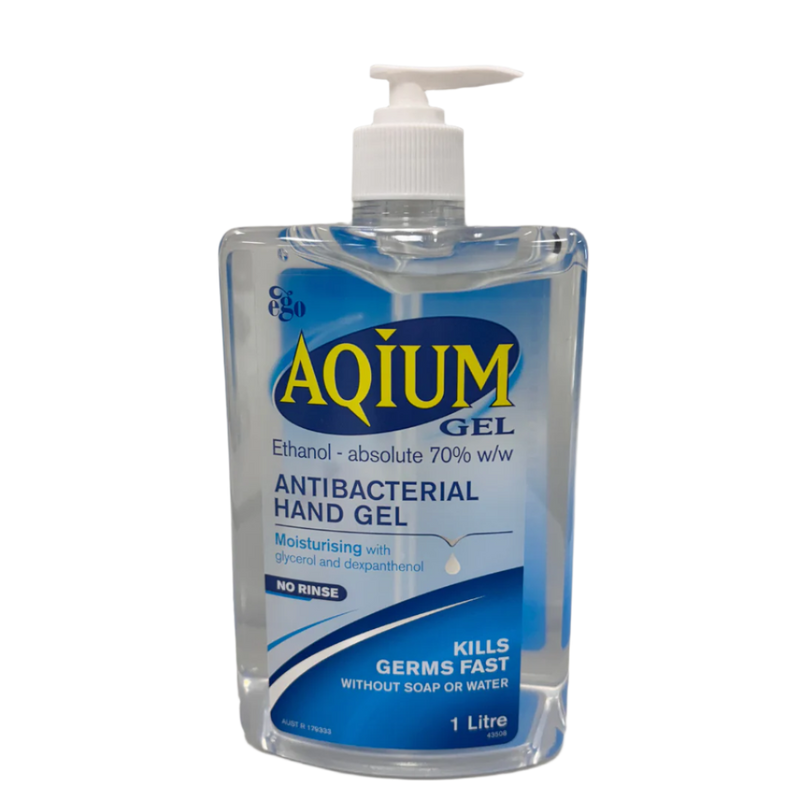 Aqium Antibacterial Hand Gel 1L