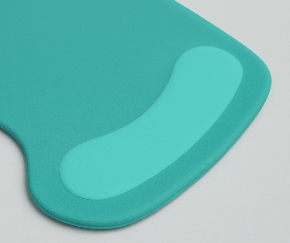 Curved transfer board by Performance Health designed for mobility assistance and easy patient transfers.