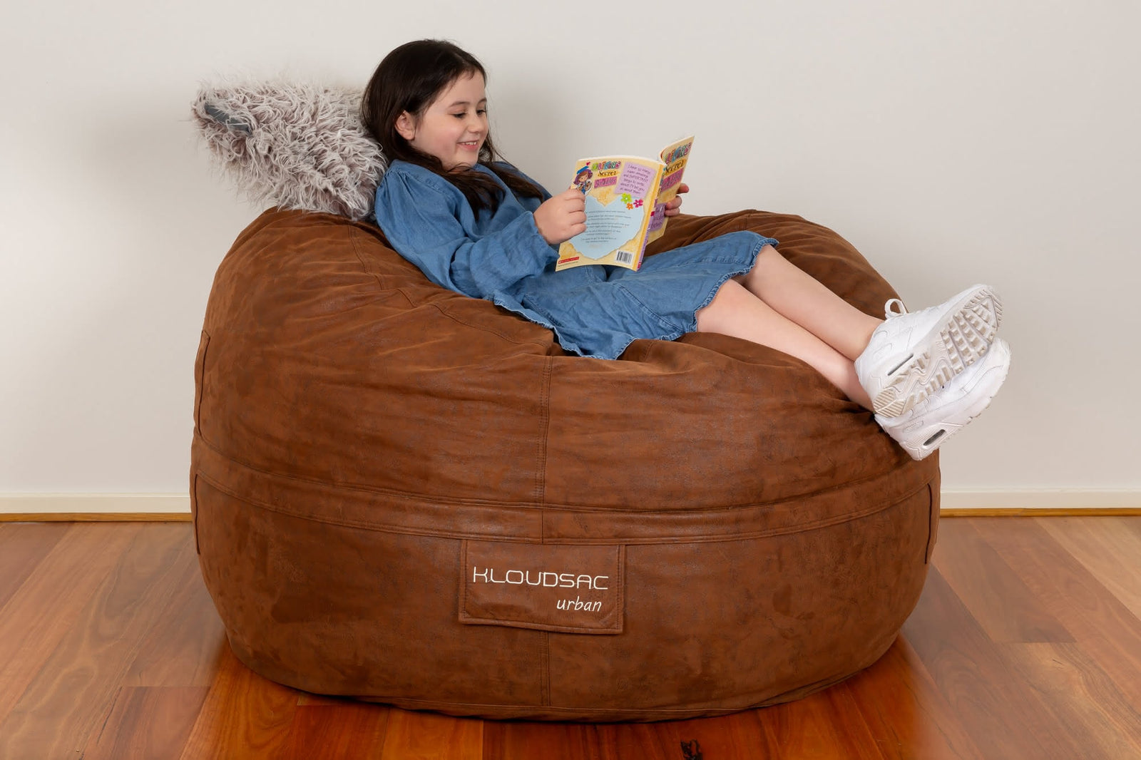 Urban KloudSac cover in medium size by Instacare Shop, featuring a comfortable, stylish fabric design for the KloudSac seating.