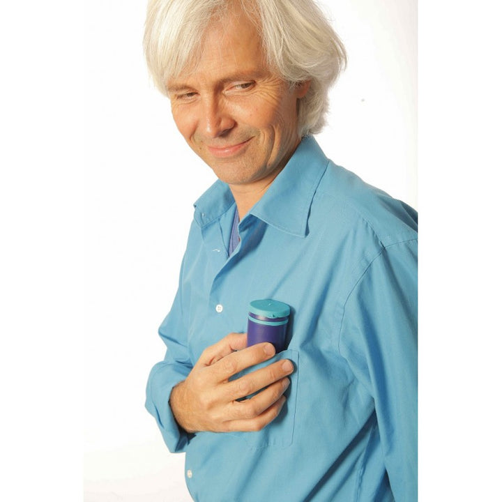 Portable male urinal from Quintro Healthcare, discreet continence aid with compact, easy-to-carry design for discreet use.
