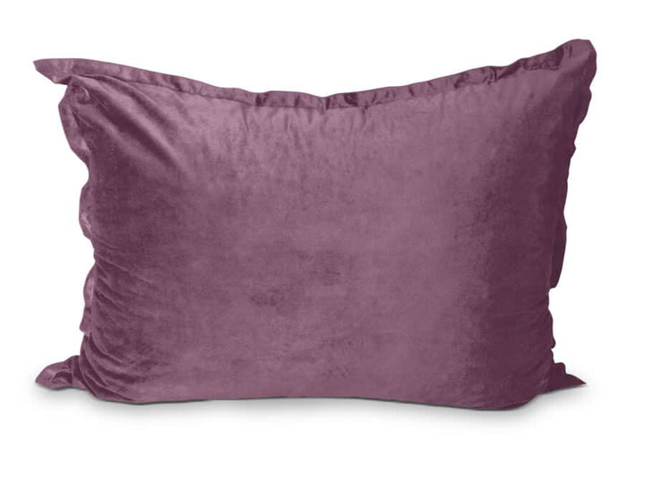 Velvet pink KloudSac 3-in-1 hammock with crash pad for versatile lounging and relaxation.