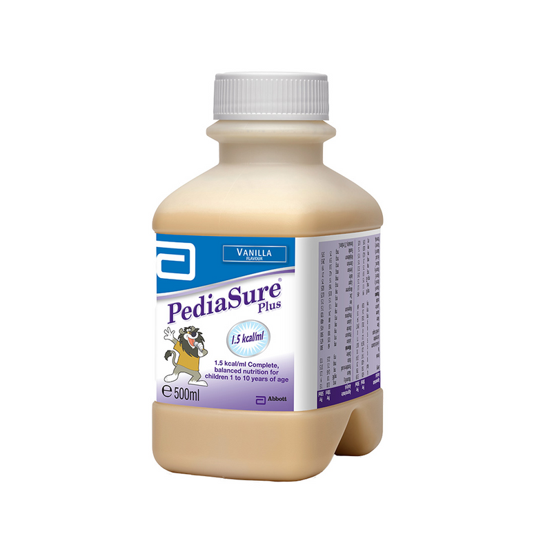 PediaSure Plus Ready To Hang Vanilla 8 x 500mL