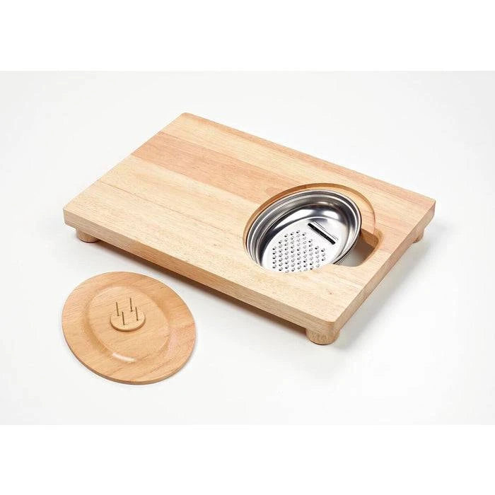 Performance Health multi-purpose food preparation board with a durable cutting surface and integrated handles.