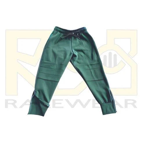 Bottle green RareWear OrthoEase adaptive pants for kids, featuring a comfortable fit and easy-to-use design.