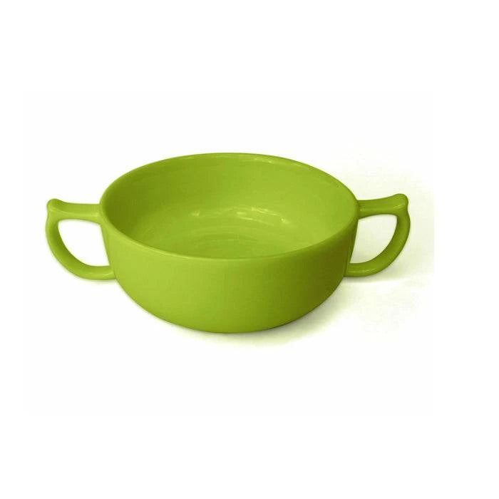 Performance Health Dignity by Wade two-handled bowl, beige ceramic accessory with ergonomic handles for easy grip and use.