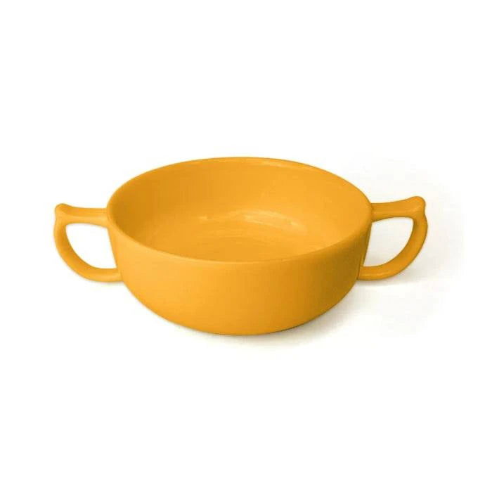 Two-handled bowl from the Dignity by Wade accessories collection, designed for easy gripping and daily assistance.