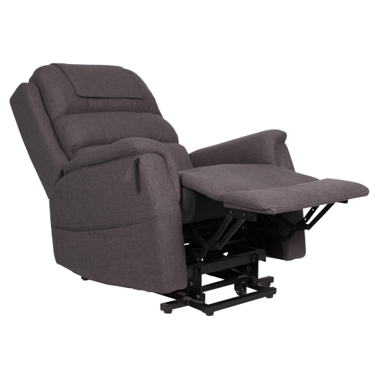 Aspire OREGON Lift Recline Chair - Charcoal Fabric