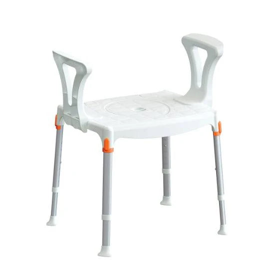 White King Commode by Performance Health with armrests and a closed hole design for enhanced mobility support.