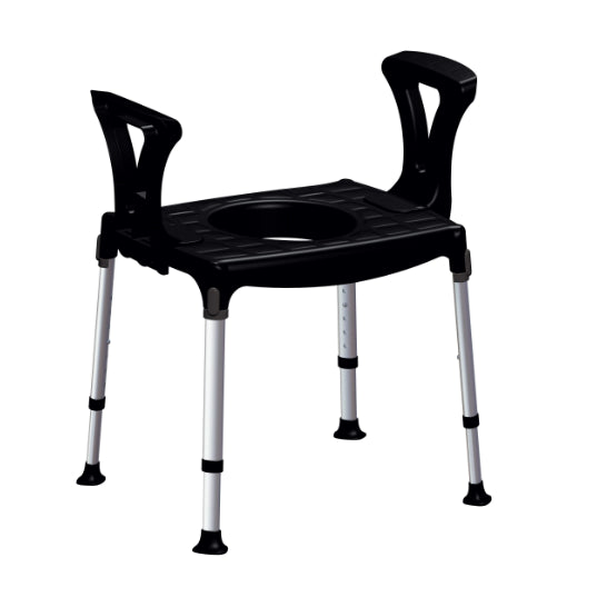 King Commode/Over Toilet with Armrests