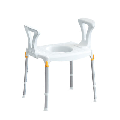King Commode/Over Toilet with Armrests