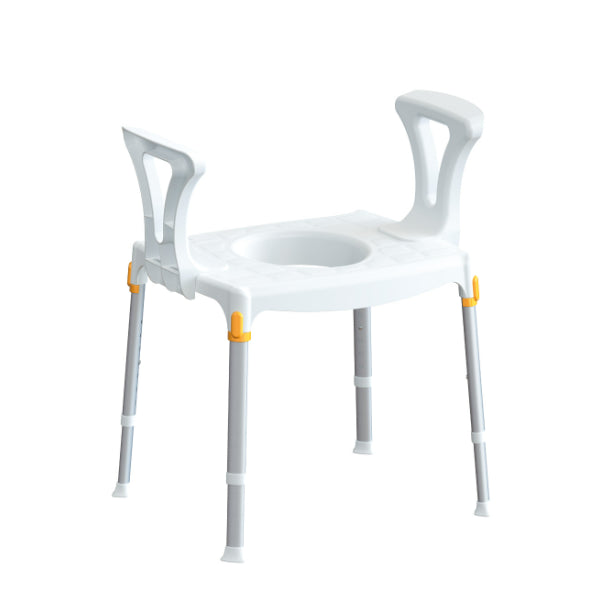 King Commode/Over Toilet with Armrests