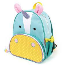 Colorful Tubie Fun Modified Backpack for nutrition, featuring multiple compartments and adjustable straps, designed for easy feeding access.