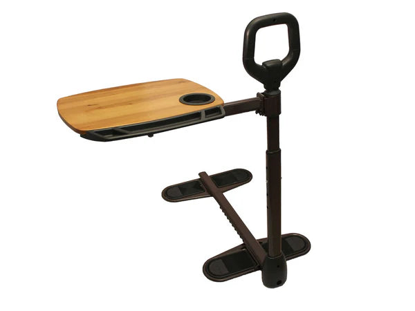 Stander Assist-A-Tray – Couch-Side Standing Handle with 360° Swivel Tray Table