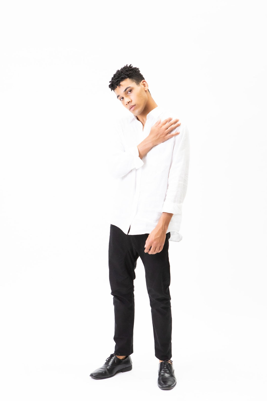 Front view of JAM the Label Chino Pant in a stylish design, showcasing fabric and fit details.