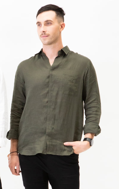 JAM The Label Masc. Linen Shirt