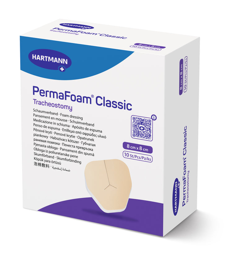 MoliCare PermaFoam Classic Tracheostomy (non-border)