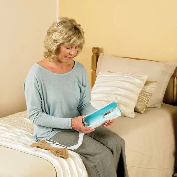 Performance Health Homecraft Terry Cloth Sock Aid, soft assistive accessory with terry cloth surface for easy sock donning.