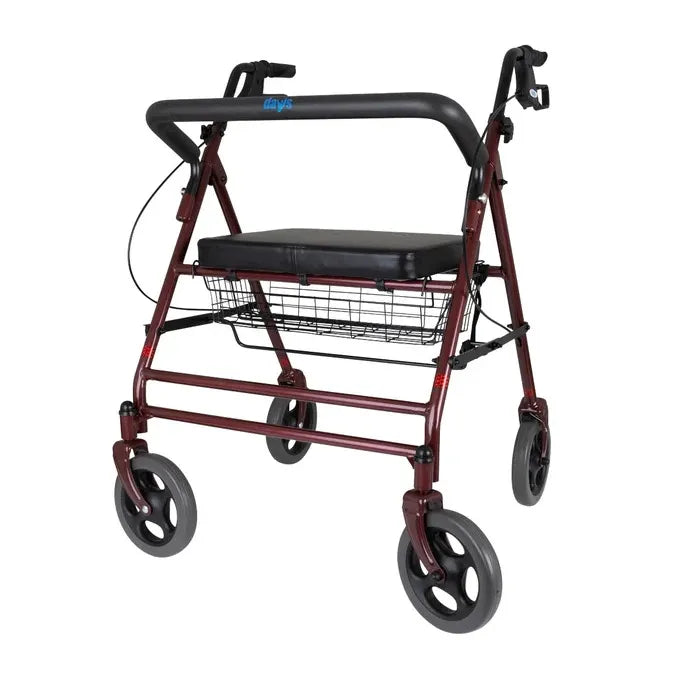 DAYS 111 Bariatric Rollator 317kg – Red